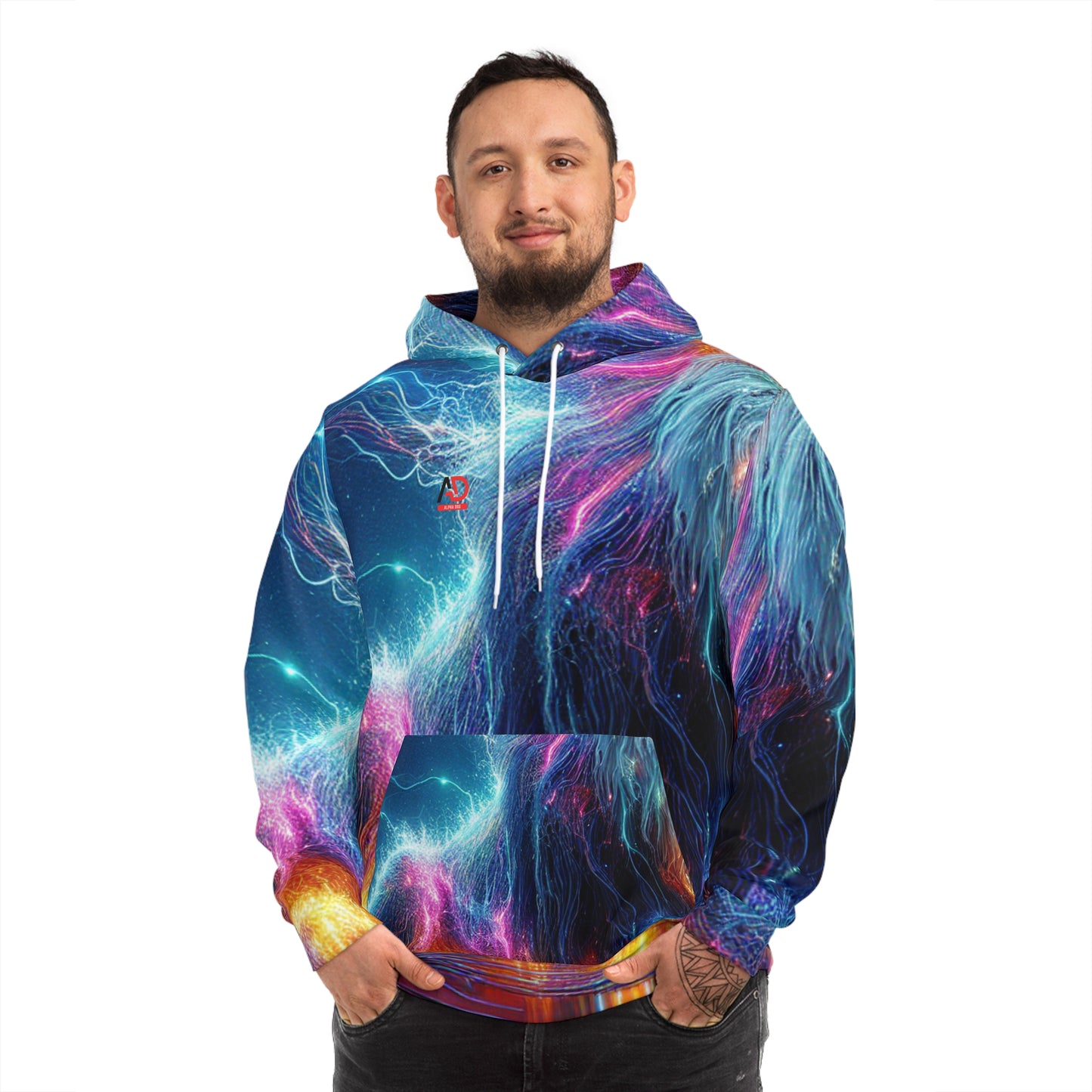 Willow Scarlet - AOP Hoodie